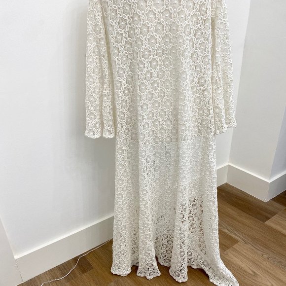 White Floral Kimono - Picture 3 of 6